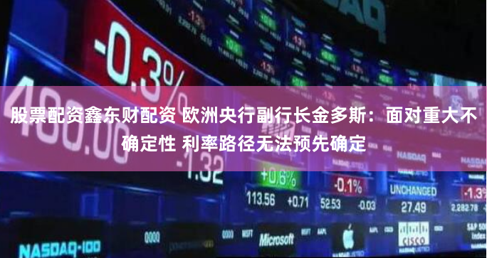 股票配资鑫东财配资 欧洲央行副行长金多斯：面对重大不确定性 利率路径无法预先确定